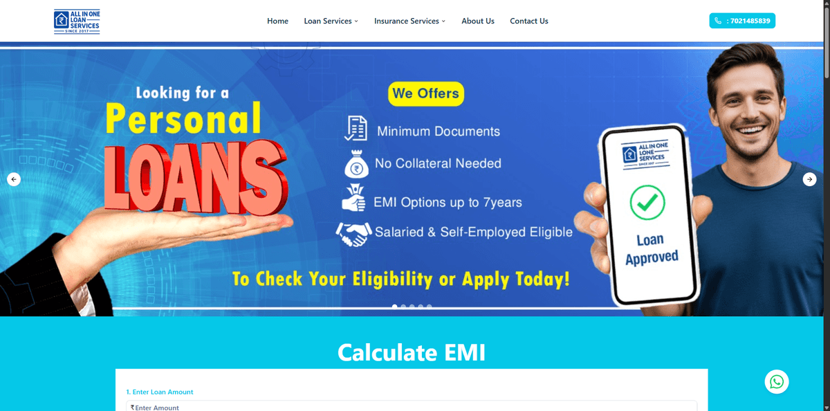 All in One Loan screenshot