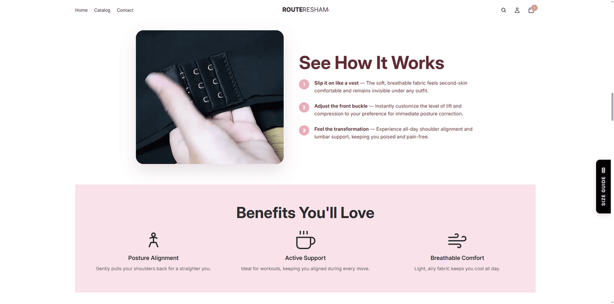 Resham Route screenshot